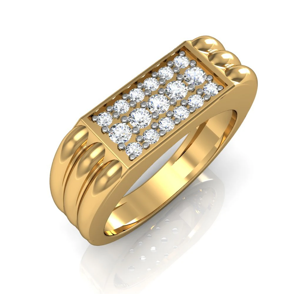 light weight ladies ring 024 3D Print Model .c4d .max .obj .3ds .fbx .stl .blend 