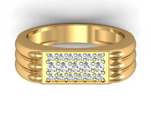 light weight ladies ring 024 3D Print Model