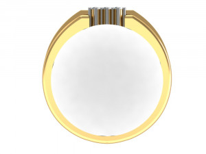light weight ladies ring 025 3D 打印模型