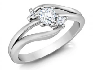 경량 여성용 반지 027 3D 프린트 모델