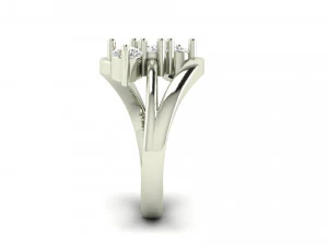 light weight ladies ring 027 3D Print Model