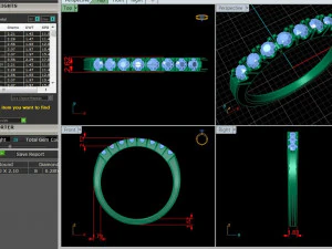 light weight ladies ring 028 3D Print Model