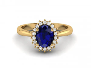 light weight ladies ring 029 3D Print Model