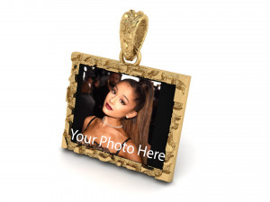 nugget photo picture pendant 3d print model Model do druku 3D