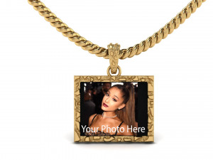 nugget photo picture pendant 3d print model Model do druku 3D