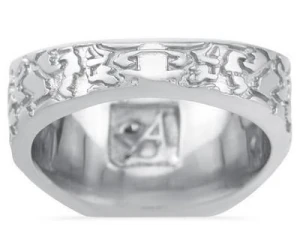 gents diamond nugget ring 26 3D Print Model