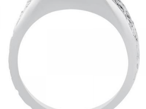 gents diamond nugget ring 26 Model do druku 3D