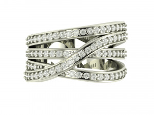 parallel pandora rings 3D Print Model