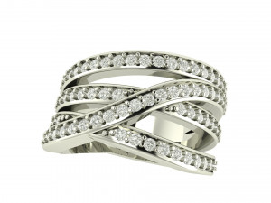 parallel pandora rings 3D-printmodel
