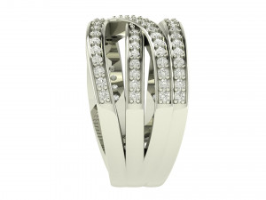 parallel pandora rings 3D-printmodel