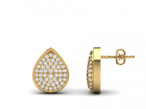 pear cluster earrings 3D Принт Модель