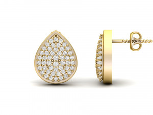 pear cluster earrings 3D Принт Модель