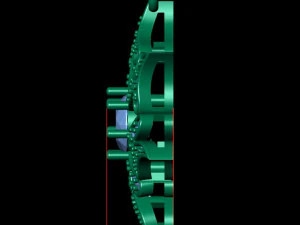 elegant flower pendant 3D Print Model