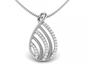 diamond rope pendant 3D Print Model