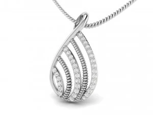 diamond rope pendant 3D Print Model