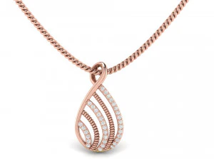 diamond rope pendant 3D Print Model