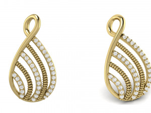 diamond rope pendant Model Cetak 3D
