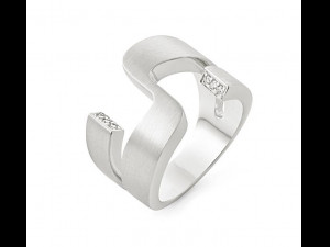 platinum diamond ring bands 002 Modelo de Impressão 3D