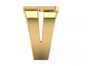 platinum diamond ring bands 002 Modelo de Impressão 3D