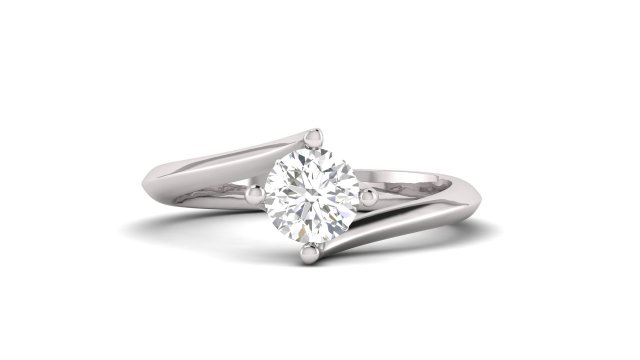 princess diamond engagement ring 002 Modelo de impresión 3D .c4d .max .obj .3ds .fbx .stl .blend 
