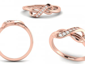 şerit d&uuml;ğ&uuml;m halkası 3D Baskı Modeli