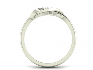 ribbon knot ring Modello di stampa 3D