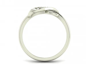 ribbon knot ring 3D Print Model