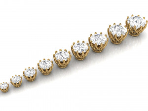 ring heads type 2 - 10pc Model do druku 3D