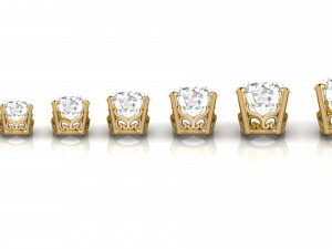 ring heads type 3 - 7pc 3D 打印模型