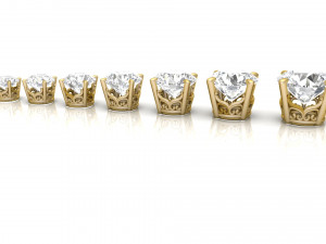 ring heads type 3 - 7pc 3D 打印模型