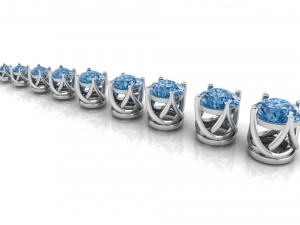 ring heads type 4 - 10pc Model do druku 3D