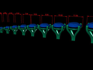 ring heads type 5 - 10pc 3D Принт Модель