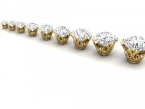 ring heads type 7 - 9pc 3D Print Model