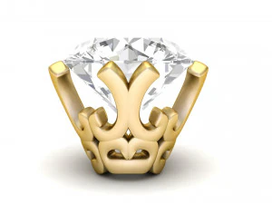 ring heads type 7 - 9pc 3D Print Model
