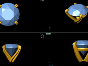 ring heads type 11 - 10pc 3D Baskı Modeli