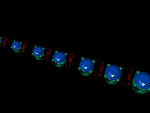 ring heads type 12 - 8pc 3D 打印模型