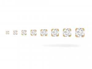 ring heads type 12 - 8pc 3D 打印模型