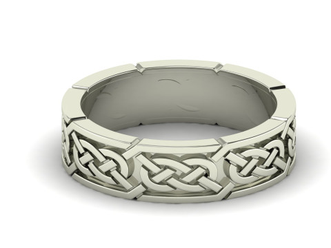 Wedding Band Ring 3D 打印模型