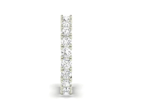 V Shape prong Diamond Ring 3D Print Model