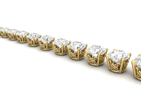 Ring Heads Type 13 -13pc 3D Print Model