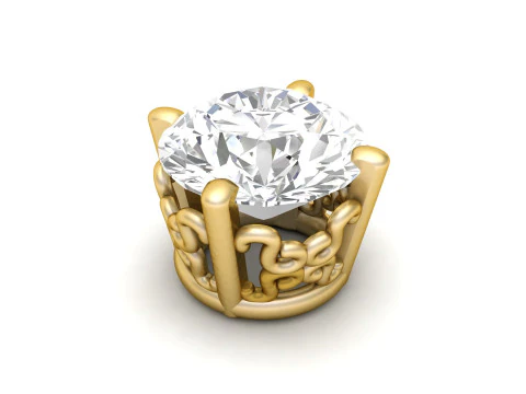 Ring Heads Type 13 -13pc 3D Print Model