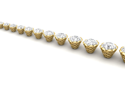 Ring Heads Type 14 -15pc 3D Принт Модель