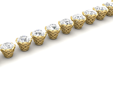 Ring Heads Type 14 -15pc 3D Принт Модель