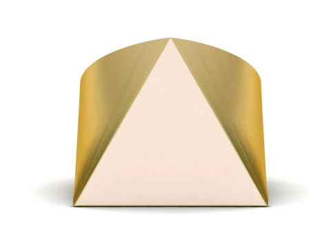 Anillo de campeones con forma de pir&aacute;mide triangular Modelo de impresión 3D