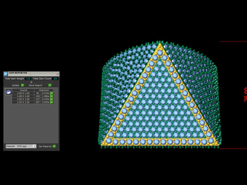 Triangular Pyramid Shape Champions Diamond Ring 02 3D Print Model