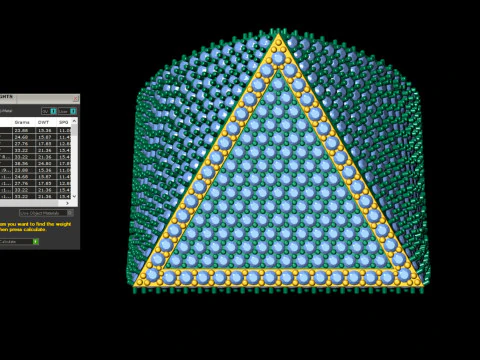Triangular Pyramid Shape Champions Diamond Ring 02 3D Print Model