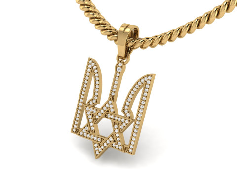 Star Sield Signet Pendant Modelo de impresión 3D