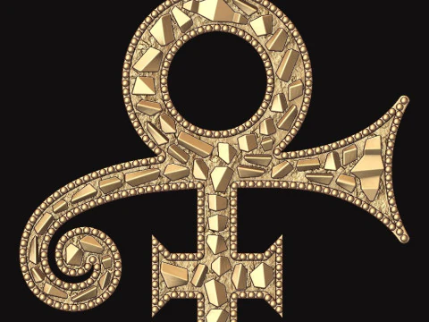 Eye of Horus Ankh Cross Nugget Pendant 3D Print Model