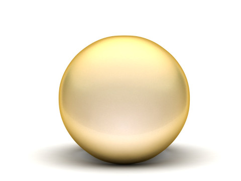Gold Dome Ring Modello di stampa 3D