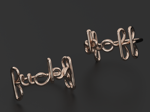 FUKOFF INITIAL RING Modelo de Impressão 3D